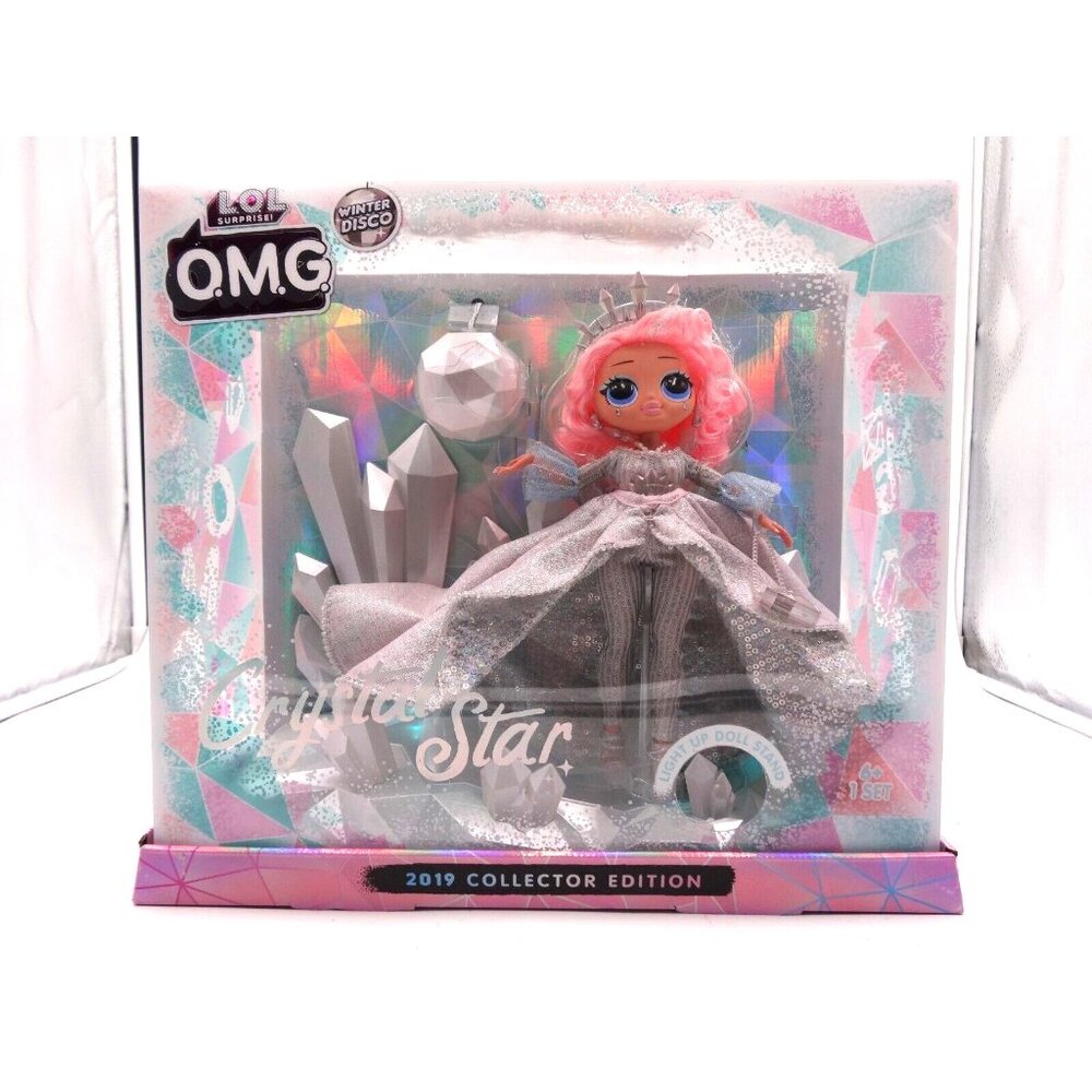 LOL Surprise OMG Crystal Star 2019 Collector Edition Doll Winter Disco Holiday‎